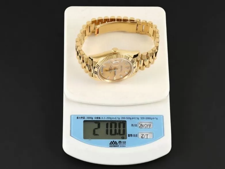 DayDate 228238 40mm YG/YG Gold/Dia RCF VR3255 (Gain Weight) - Image 19