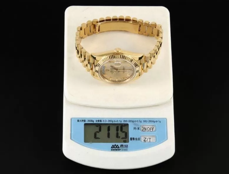 DayDate 228238 40mm YG/YG Gold/Rmn RCF VR3255 (Gain Weight) - Image 19