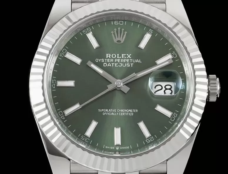 Datejust 126334 41mm Jub SS/SS Green/Skt VF DD3235 - Image 2