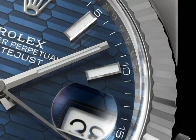 Datejust 126334 41mm Oys SS/SS Blue Textured/Stk VF DD3235 - Image 4