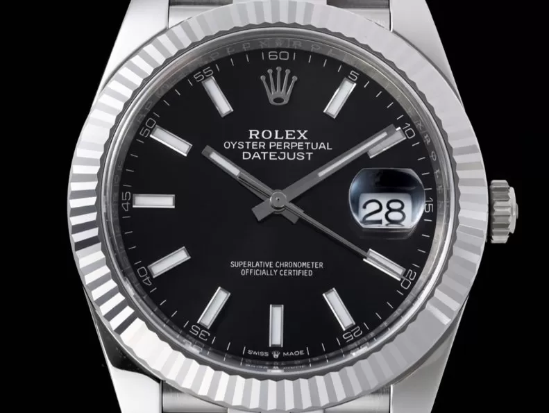 Datejust 126334 41mm Jub SS/SS Black/Stk VF DD3235 - Image 3
