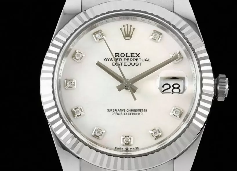 Datejust 126334 41mm Oys SS/SS Mop/Dia VF DD3235 - Image 2