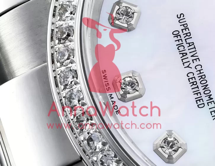 Rolex - DateJust Mens 36mm SS/SS Wht MOP Diam BP Asia 2836 - Image 11