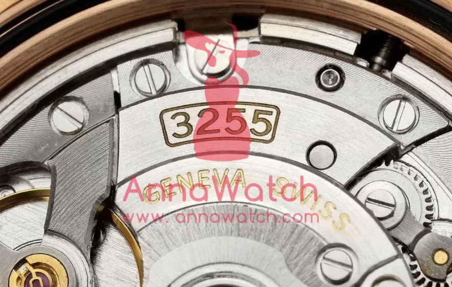 DayDate 228235 40mm RG/RG Brown Textured/Stk THBF V3 SH3255(Tungsten Heavy Version) - Image 8