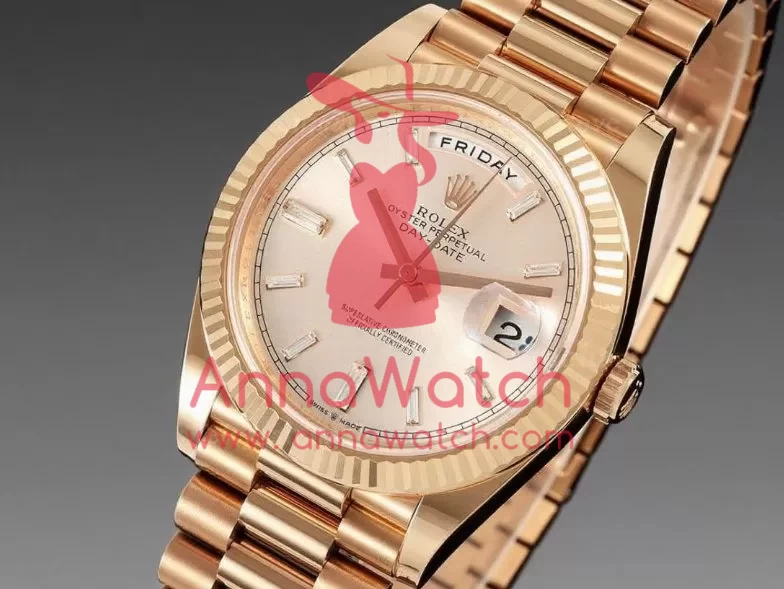 DayDate 228235 40mm RG/RG Champagne/Dia THBF V3 SH3255(Tungsten Heavy Version)