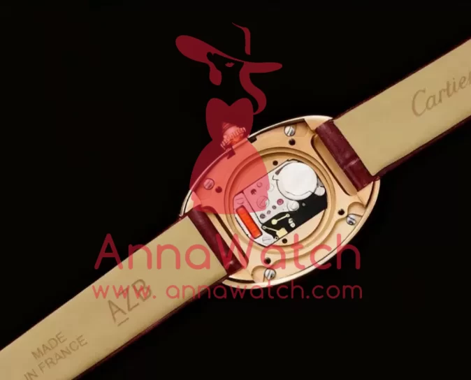 Baignoire Ladies 31mm Dia Red RG/LE White Dial AF Quartz - Image 7