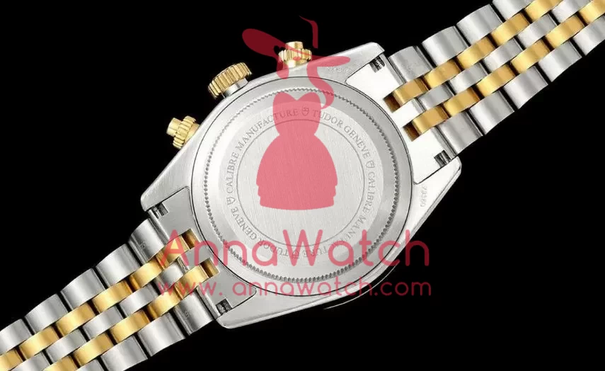 Black Bay Chrono 41mm Jub SS/YG Gold/Blk Dial BLSF A7750 - Image 8