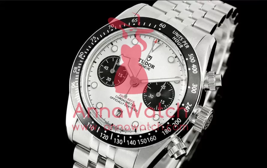 Black Bay Chrono 41mm SS/SS White/Blk Dial ZF A7750