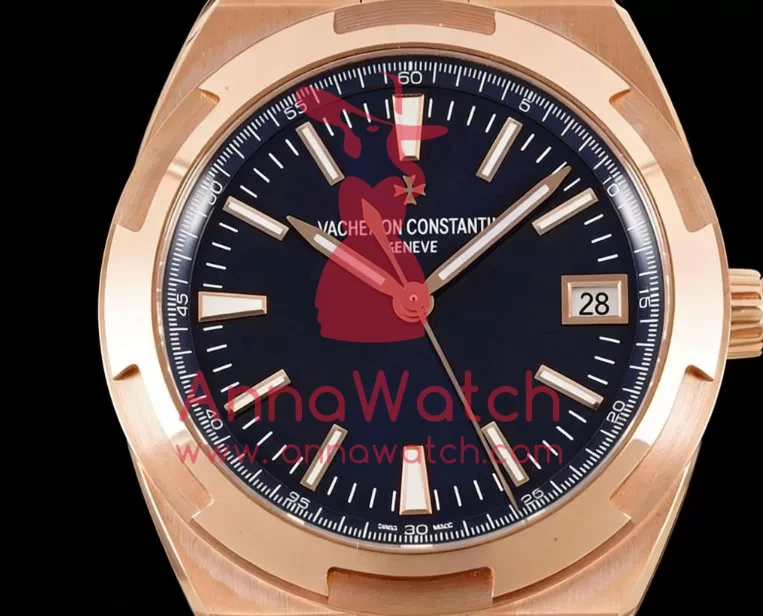 Overseas 4500V 41mm RG/RG Blue Dial 8F A5100