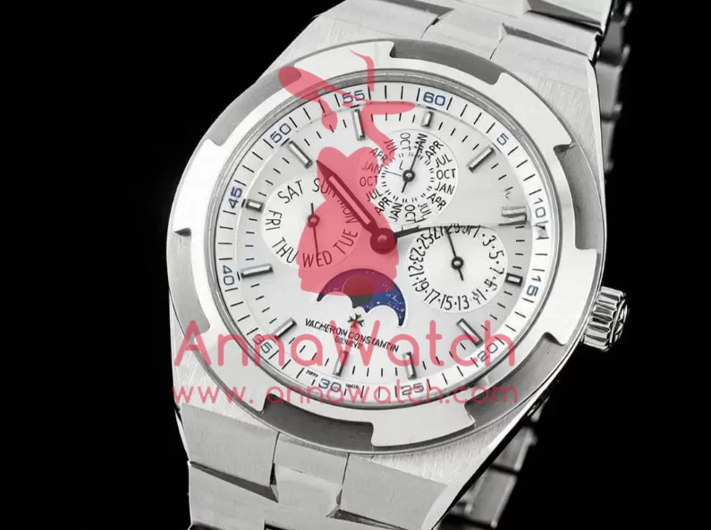 Overseas Perpetual Calendar 4300V SS/SS White/Stk 8F A1120 - Image 4
