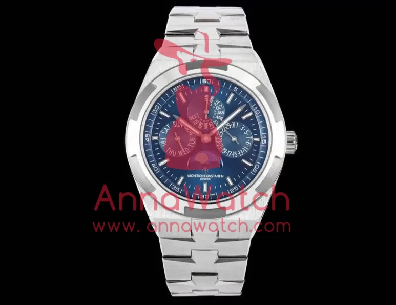 Overseas Perpetual Calendar 4300V SS/SS Blue/Stk 8F A1120 - Image 2