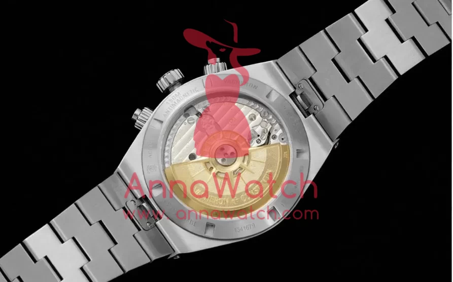 Overseas 5520V 41mm SS/SS Green Dial 8F A7750 Mod - Image 8