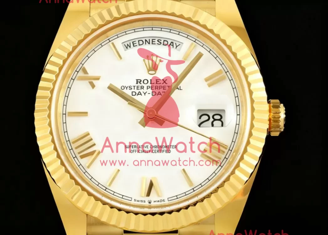 DayDate 228238 40mm YG/YG White/Rmn ARF VR3255 (Gain Weight) - Image 2