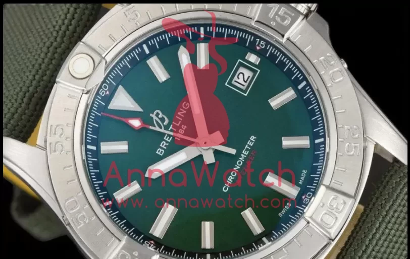 Avenger Automatic 43mm SS/NY Green Dial BLSF A2824 - Image 4
