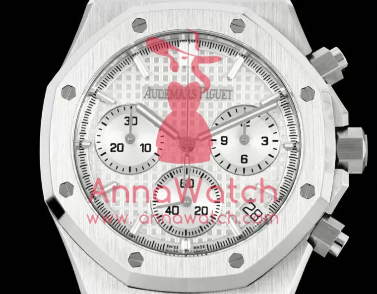 Royal Oak Chrono 26240 41mm SS/SS White Dial TOPF DD4401 Super Clone - Image 2