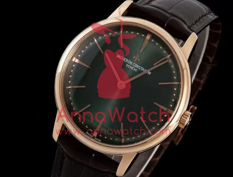 Patrimony 81180 RG/LE Green Dial KZF MY9015 - Image 2