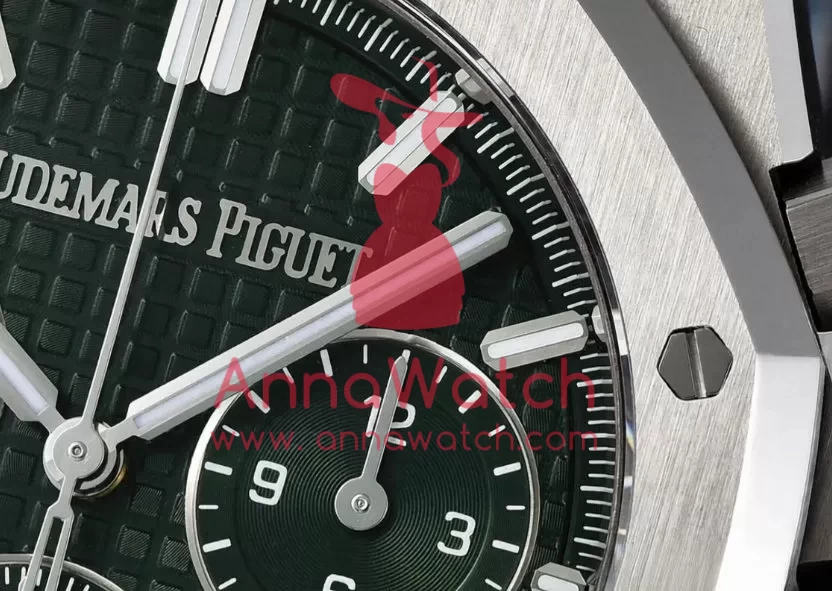 Royal Oak Chrono 26240 41mm SS/SS Green Dial TOPF DD4401 Super Clone - Image 3