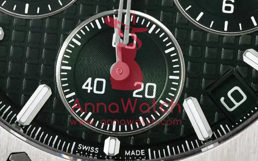 Royal Oak Chrono 26240 41mm SS/SS Green Dial TOPF DD4401 Super Clone - Image 4