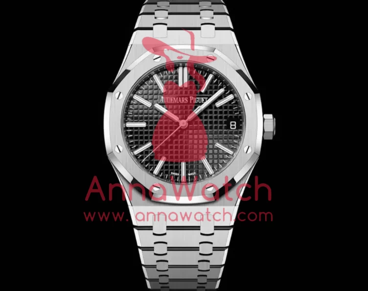 Royal Oak 41mm 15510 SS/SS Black/Stk TOPF DD4302 Super Clone