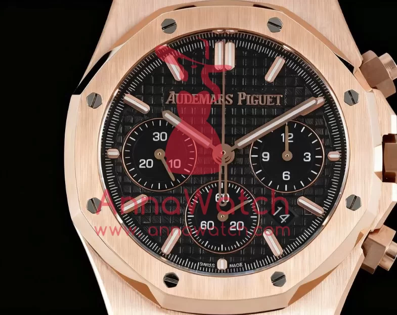 Royal Oak Chrono 26240 RG/RG Black/Stk BF A7750 - Image 2
