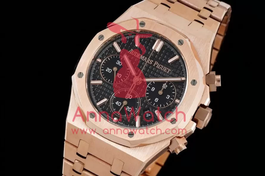 Royal Oak Chrono 26240 RG/RG Black/Stk BF A7750 - Image 3