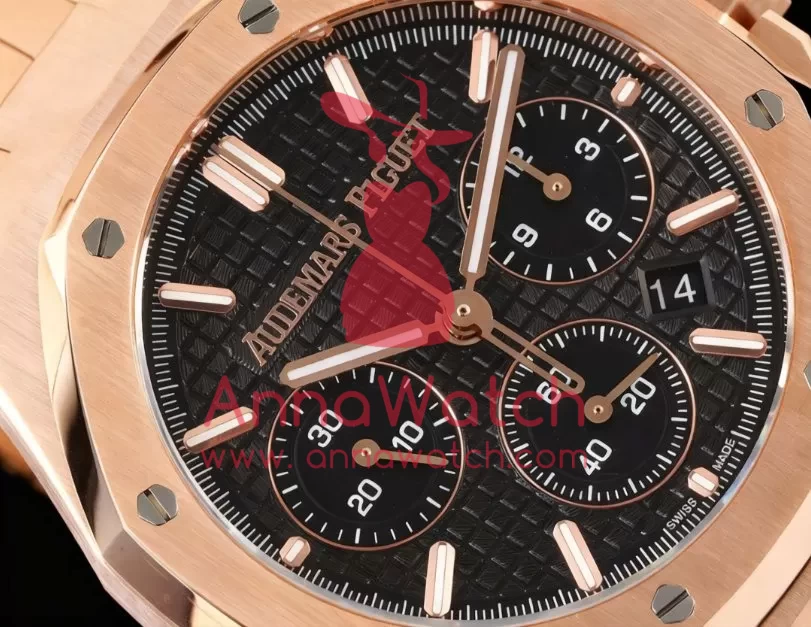 Royal Oak Chrono 26240 RG/RG Black/Stk BF A7750 - Image 4