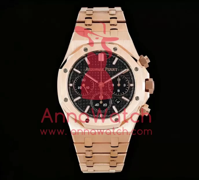 Royal Oak Chrono 26240 RG/RG Black/Stk BF A7750 - Image 5
