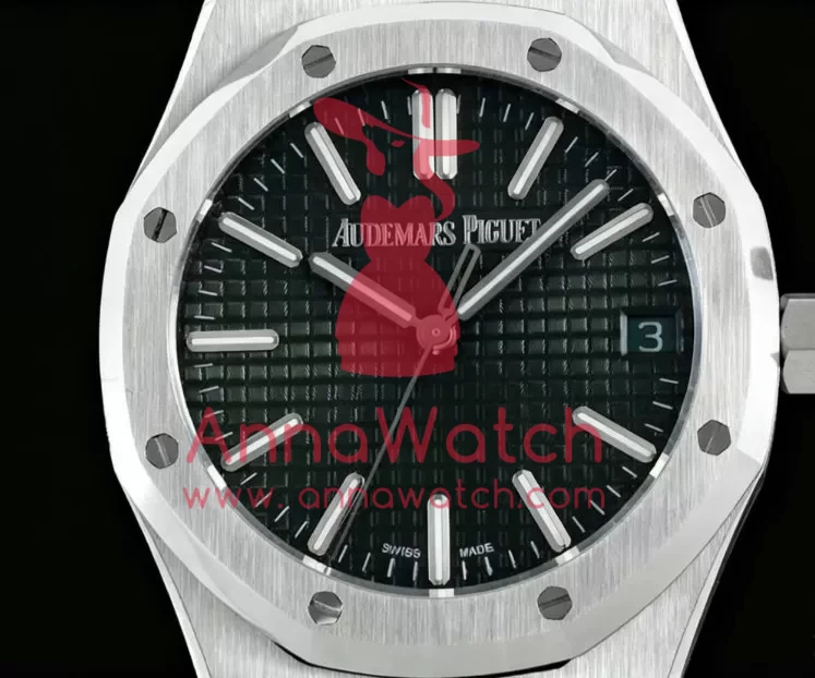Royal Oak 15510 41mm SS/SS Green/Stk BF A4302 - Image 2