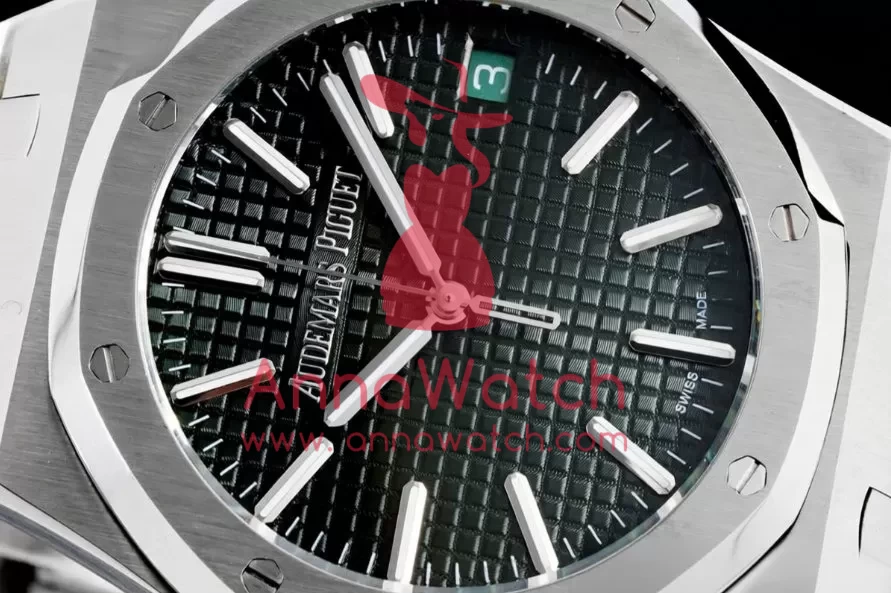 Royal Oak 15510 41mm SS/SS Green/Stk BF A4302 - Image 3