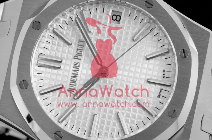 Royal Oak 15510 41mm SS/SS White/Stk BF A4302 - Image 3