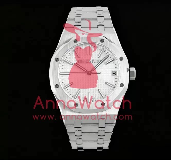Royal Oak 15510 41mm SS/SS White/Stk BF A4302 - Image 4