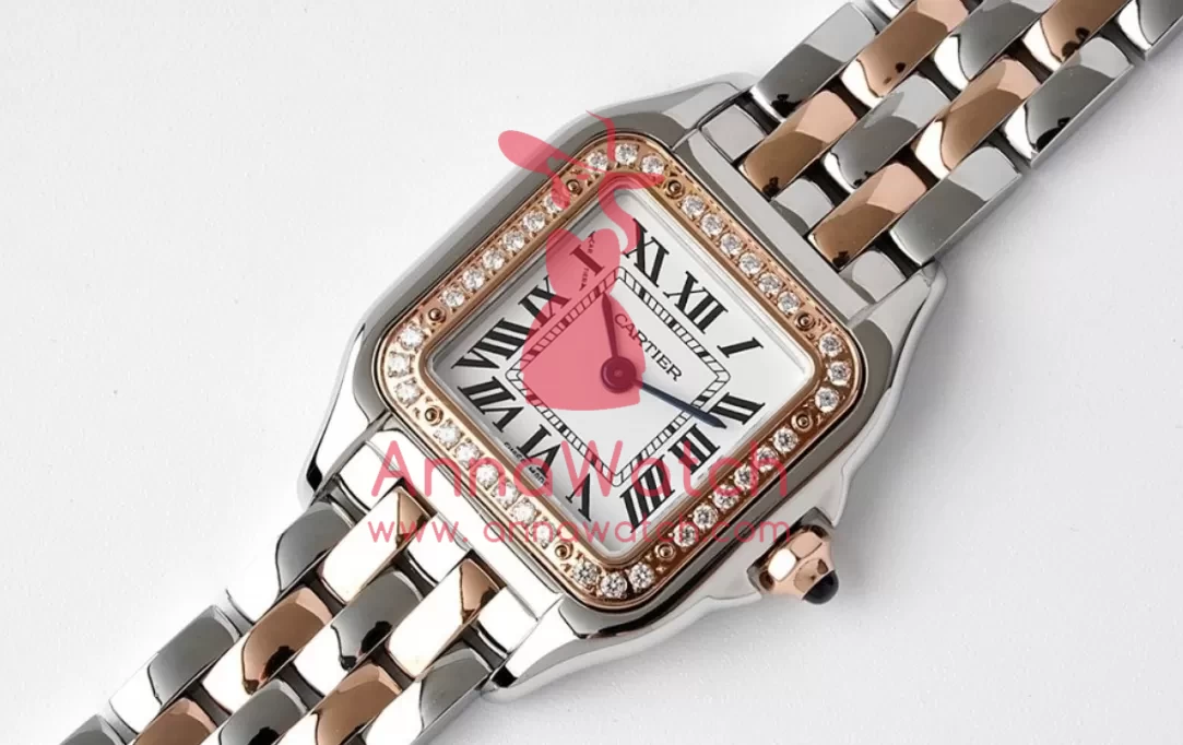 Panthere Secrete De Ladies 22mm Dia RG/SS White Dial BVF Quartz - Image 3
