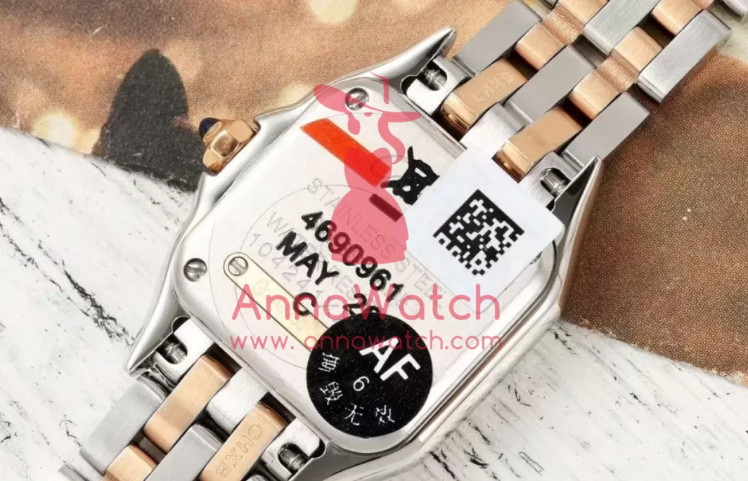 Panthere Secrete De Ladies 22mm Dia RG/SS Brown Dial AF Quartz - Image 9