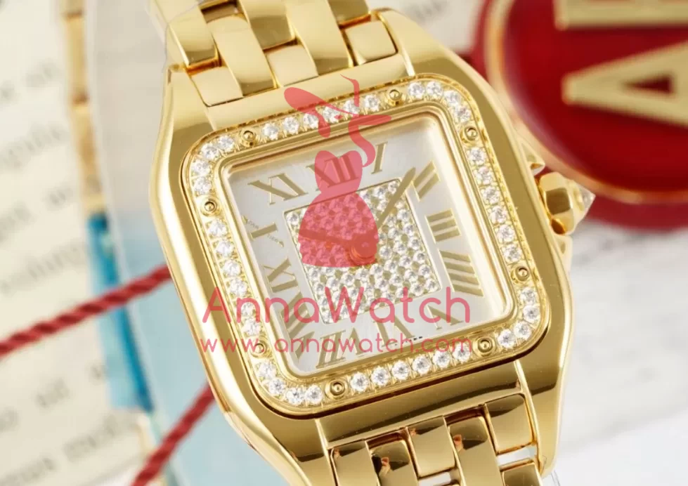 Panthere Secrete De Ladies 22mm Dia YG/YG Diamonds Dial AF Quartz - Image 3