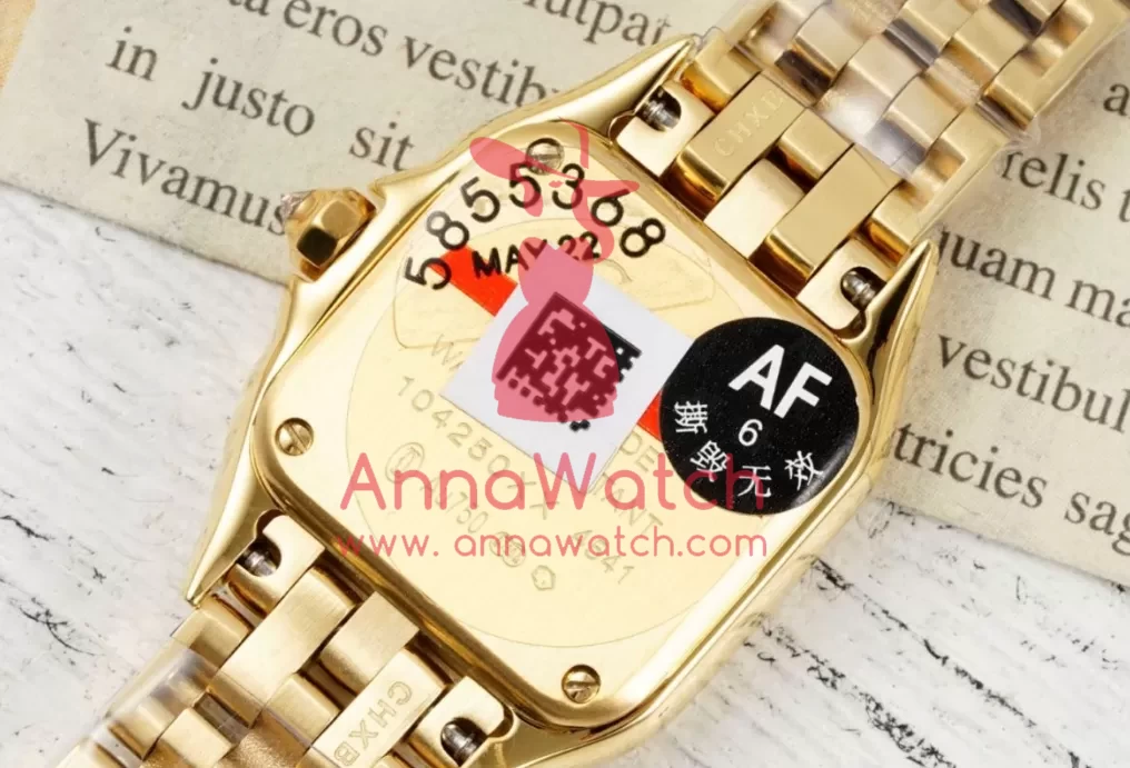 Panthere Secrete De Ladies 22mm Dia YG/YG Diamonds Dial AF Quartz - Image 9