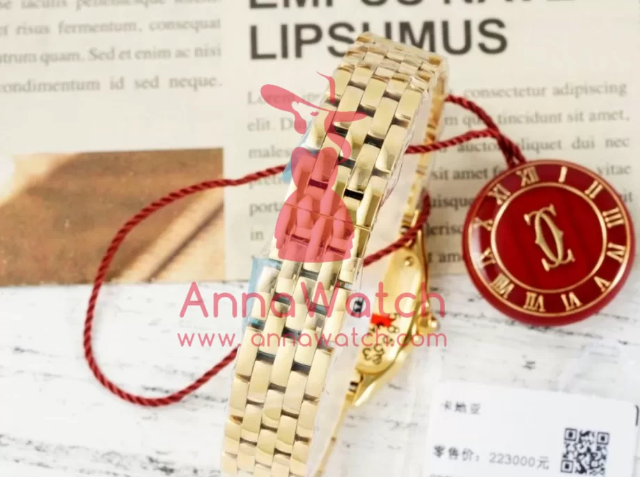 Panthere Secrete De Ladies 22mm Dia YG/YG Diamonds Dial AF Quartz - Image 10
