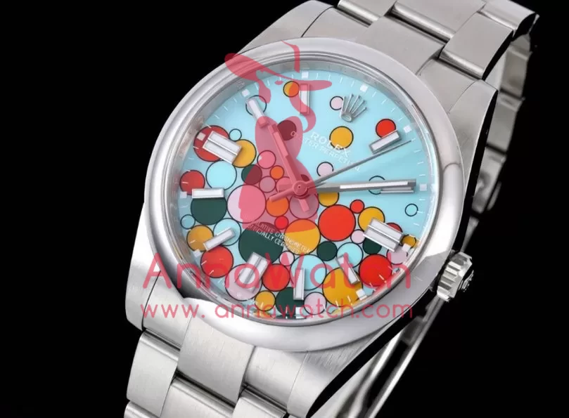 Oyster Perpetual 124300 41mm SS/SS Celebration Dial VF DD3230 - Image 2