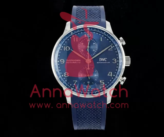Portuguese Chrono 41mm SS/RU Blue Dial Z+F A69355 - Image 3