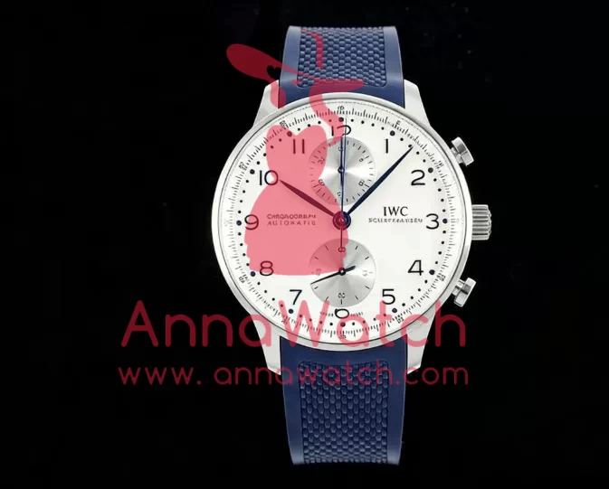 Portuguese Chrono 41mm SS/RU White Dial Z+F A69355 - Image 3
