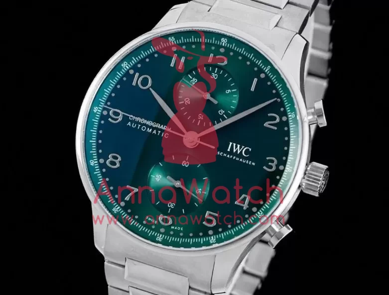 Portuguese Chrono 41mm SS/SS Green Dial V6SF A69355 - Image 2