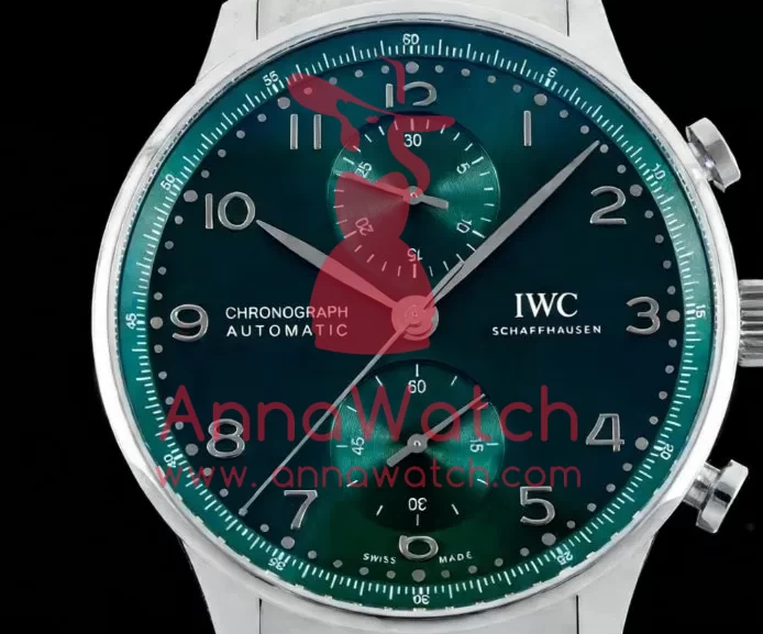 Portuguese Chrono 41mm SS/SS Green Dial V6SF A69355 - Image 5