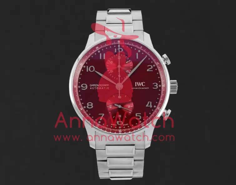 Portuguese Chrono 41mm SS/SS Red Dial V6SF A69355 - Image 3