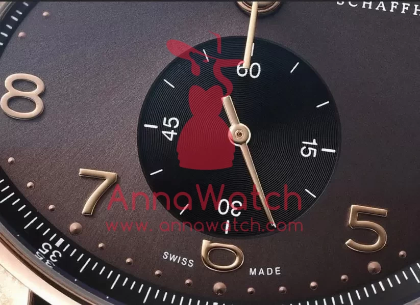 Portuguese Chrono 40mm RG/LE Brown/Num ZF V2 A7750 (Copy) - Image 5
