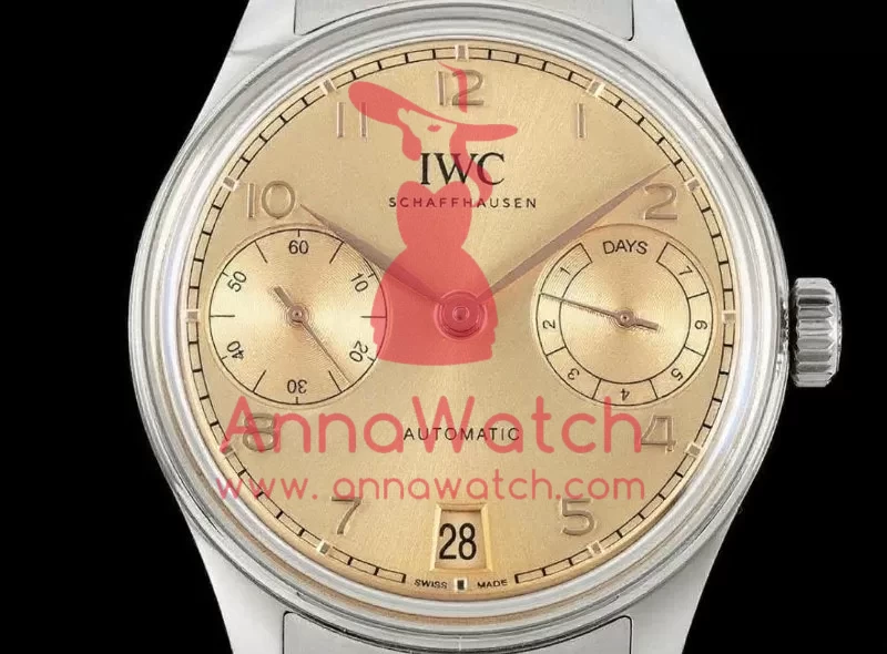Portugieser 7 Days 2024 42mm RG SS/SS Gold Dial APS A52010 - Image 3