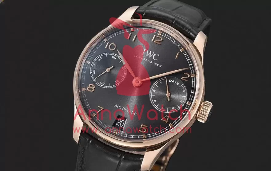 Portugieser 7 Days 42mm RG/LE Grey Dial ZF V5 A52010 - Image 3