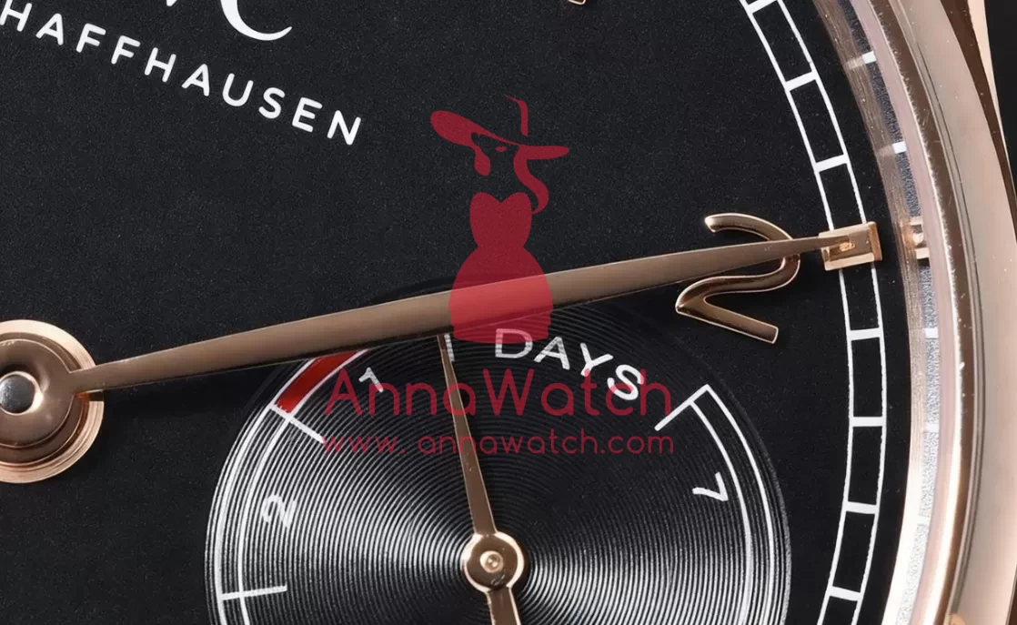 Portugieser 7 Days 42mm RG/LE Black Dial ZF V5 A52010 - Image 3