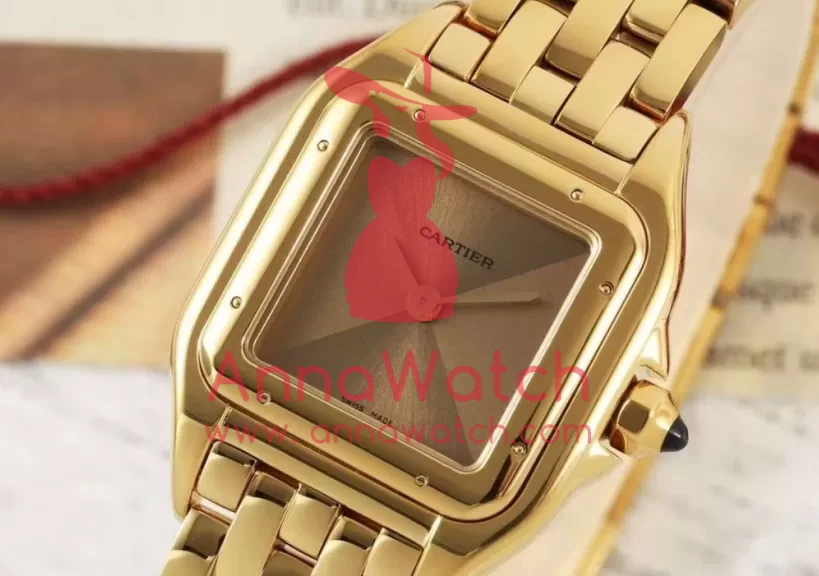 Panthere Secrete De Ladies 22mm YG/YG Gold Brown Dial AF Quartz - Image 2